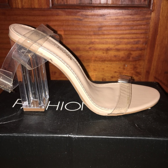Fashion Nova -The Glass Slipper - Transparent - Picture 4 of 8